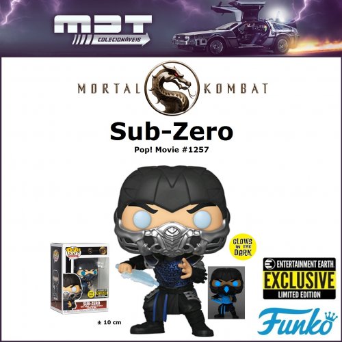 Funko Pop - Mortal Kombat 2021 - Sub-Zero GITD EE Exclusive #1057