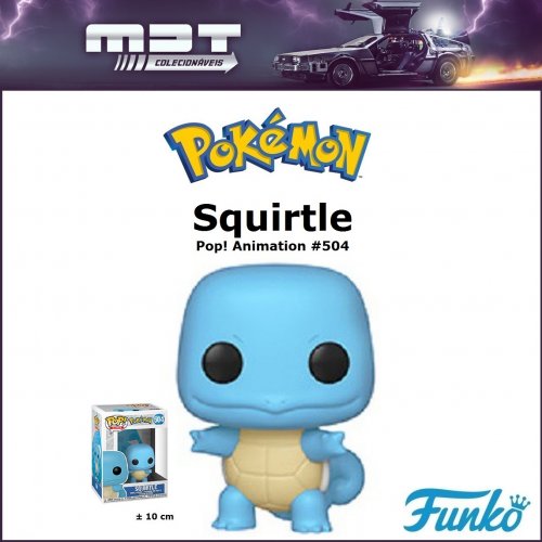 Funko Pop - Pokémon - Squirtle #504