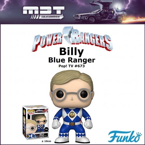 Funko Pop - Power Rangers -  Billy Blue Ranger #673