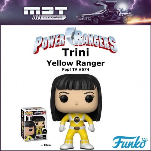 Funko Pop - Power Rangers - Trini Yellow Ranger #674