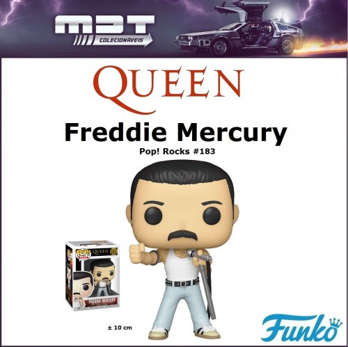 Funko Pop - Queen - Freddie Mercury Live Aid 1985 #183