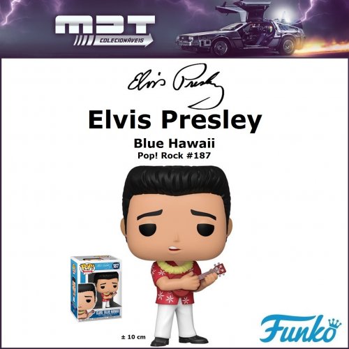 Funko Pop - Rock - Elvis Presley Blue Hawaii #187