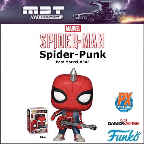 Funko Pop - Spider-Man Gamerverse - Spider-Punk  #503 PX Previews
