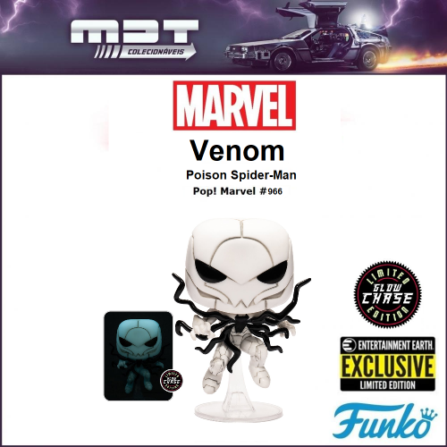 Funko Pop - Venom - Poison Spider-Man CHASE GITD EE Exclusive #966