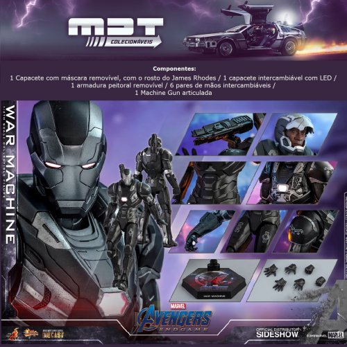 Hot Toys - Avengers Endgame - War Machine 1/6  Diecast