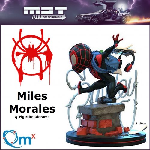 QMx - Spider-Man - Miles Morales Q-Fig Elite Diorama