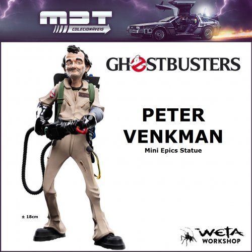 Weta - Ghostbusters -  Mini Epics Statue - Peter Venkman