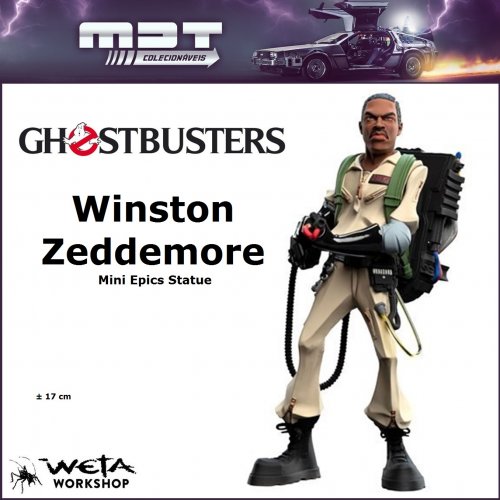 Weta - Ghostbusters -  Mini Epics Statue - Winston Zeddemore