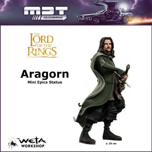 Weta - Lord of the Rings - Mini Epics Statue - Aragorn
