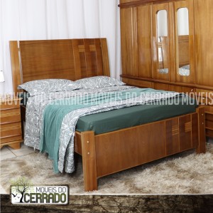 Cama de casal Três Listras