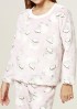 Miniatura - Lua Cheia Pijama Infantil Ovelha Fleece Estampado