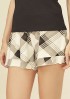 Miniatura - Lua Cheia Short Doll Blusa Ribana Short Xadrez Viscolycra