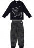 Miniatura - Malwee Pijama Infantil Menino Longo PLAYSTATION® Algodão