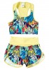 Miniatura - TipTop Kit Fitness Top e Shorts Onça Tropical Elastano Proteção UV50+