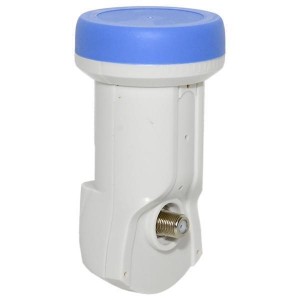 LNB Alphasat ALN301 Universal com 1 Saída - Branco/Azul LNB Alphasat ALN301 Universal com 1 Saída - Branco/Azul