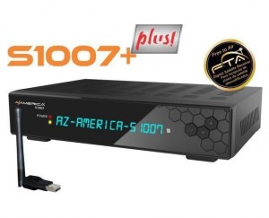 Receptor Azamerica S-1007+ Plus / WI-FI / IKS-SKS-IPTV / ACM Receptor Azamerica S-1007+ Plus / WI-FI / IKS-SKS-IPTV / ACM