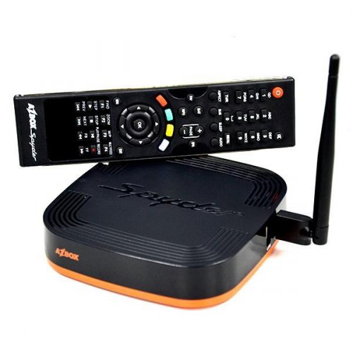 Receptor Azbox Spyder HD - Wi Fi / 3 Tuners / IKS SKS IPTV - ACM
