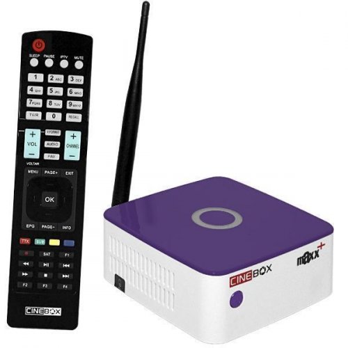 Receptor Cinebox Fantasia Maxx+ Plus / Wi-Fi / IKS-SKS-IPTV / 3 TUNERS - ACM