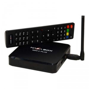 Receptor Nazabox Mini C + Plus - P/ CABO Receptor Nazabox Mini C + Plus - P/ CABO