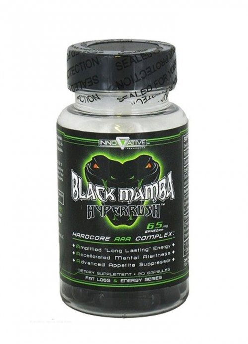 Black Mamba Hyperrush 65mg - 90 caps