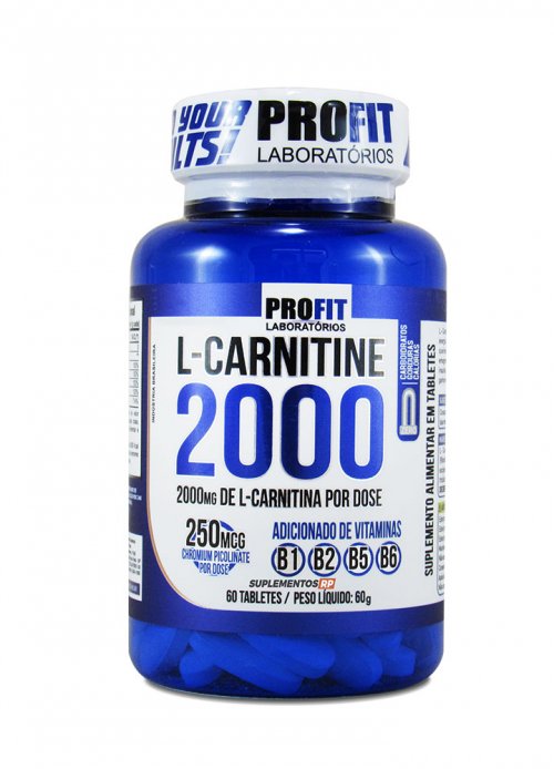 L Carnitina 2000 - 60 Caps - ProFit Labs