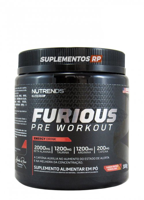 Furious Pre Workout - nutrends  -50 doses 