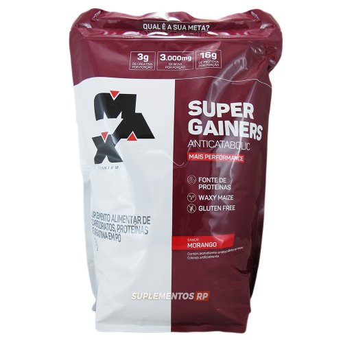 Super Gainers Anticatabolic - 3kg - Max Titanium 