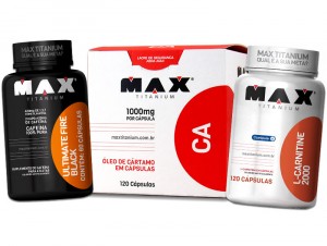 kit Emagrecimento Max - Fire Black Thermo + Carnitina + Óleo de Cártamo kit Emagrecimento Max - Fire Black Thermo + Carnitina + Óleo de Cártamo
