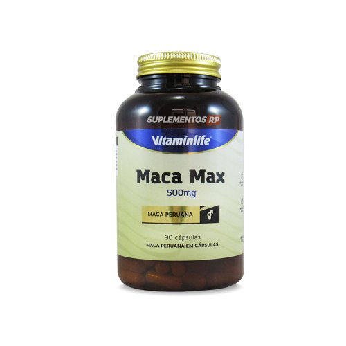 Maca Max 500mg (Maca peruana) - 90 cápsulas vitaminlife