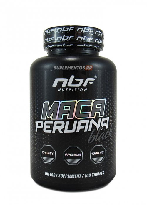 Maca Peruana Black Time Release 1000mg - NBF