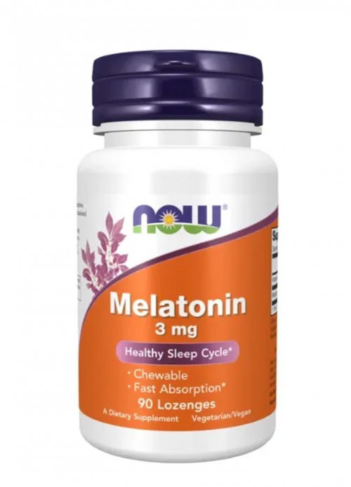 Melatonina NOW 3mg - 90  comprimidos 