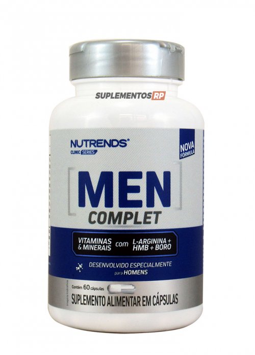 Multivitamínico Men Complet Arginina + Hmb + Boro 60caps