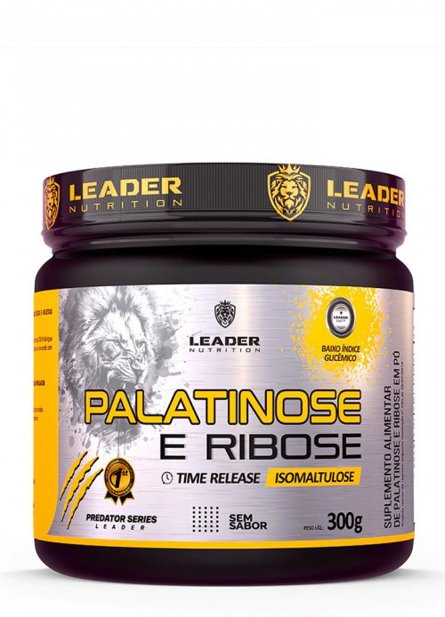 Palatinose e Ribose 300g Isomaltulose Leader Nutrition