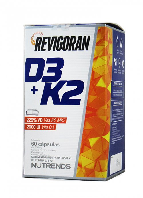 Vitamina D3 2.000ui + Vitamina K2 Mk7 150mcg C/60 Doses