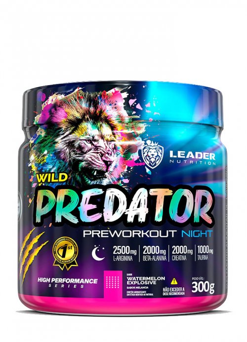 Wild Predator Night Pre-workout - 300g Leader 