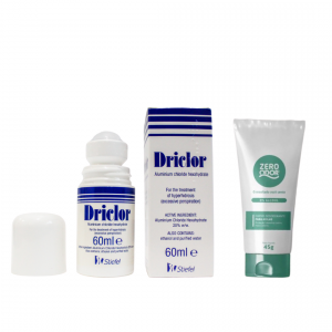 Driclor 60 ml + Zero Odor Cuidado Completo